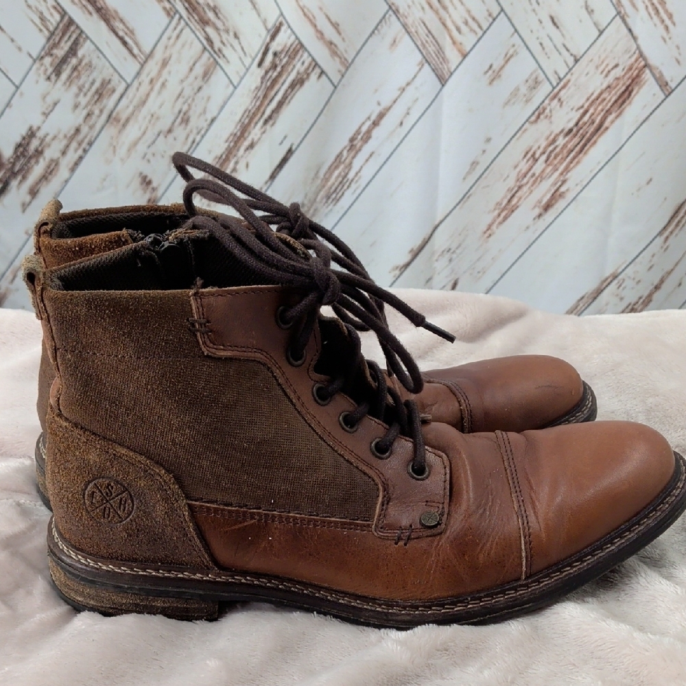 Captoe Leather Ankle boots